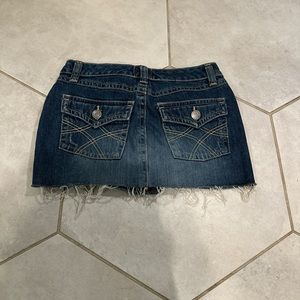 Women's denim skirt